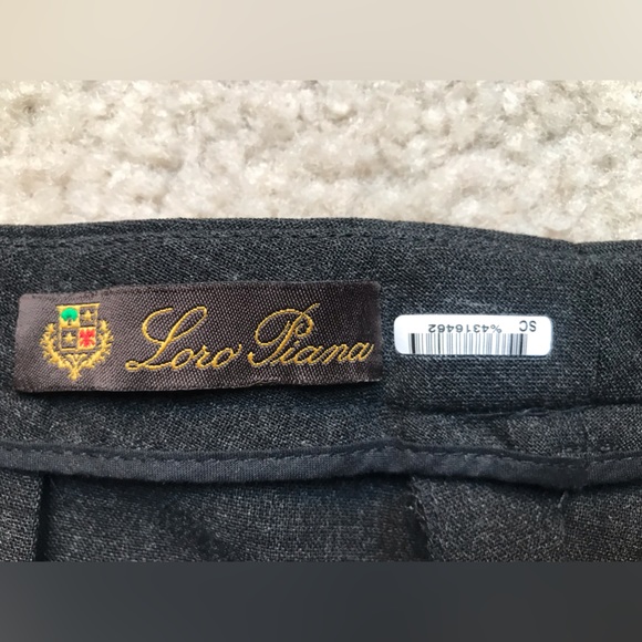 Loro Piana Pants, Dark Gray like New - Picture 3 of 5
